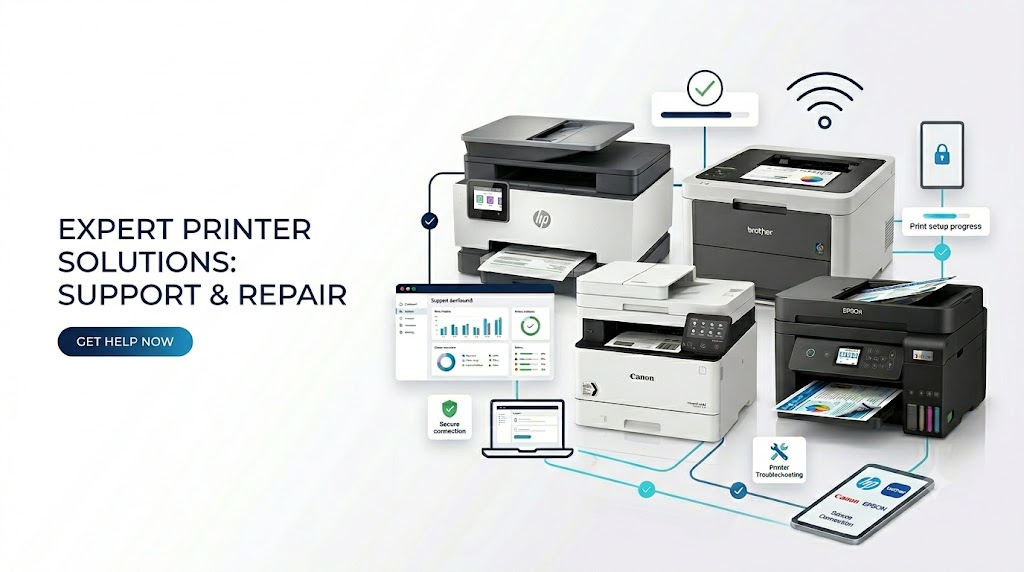 Printer setup slide 1
